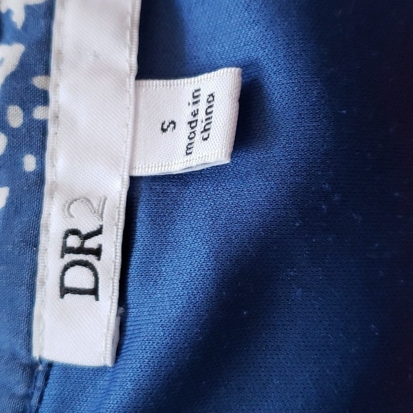 DR2 Blue Paisley Sleeveless Dress - Picture 7 of 7